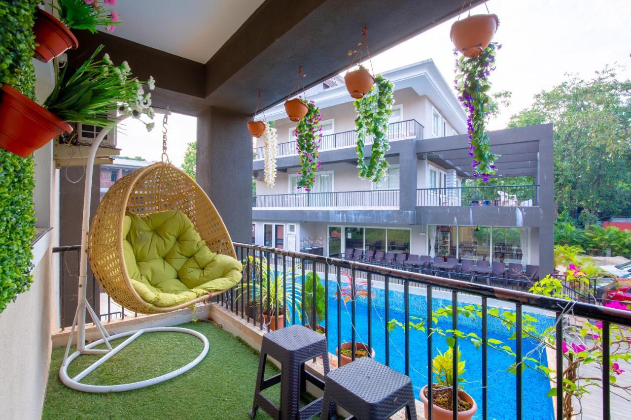 4Bhk Stunning Apartment With Pool 2Bhkx2 Stare Goa Zewnętrze zdjęcie